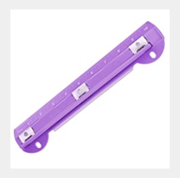 Enday Portable 3-Hole Paper Punch