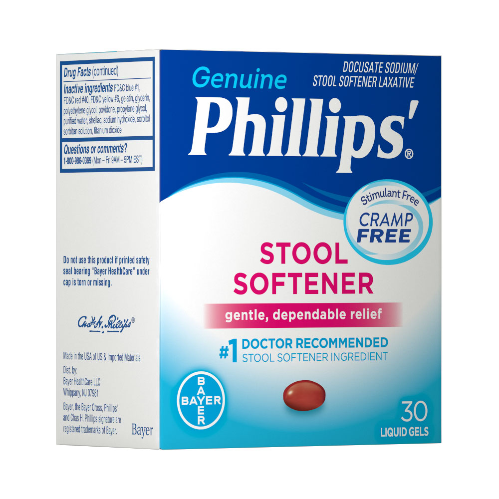 Phillips'® Stool Softener Liquid Gels