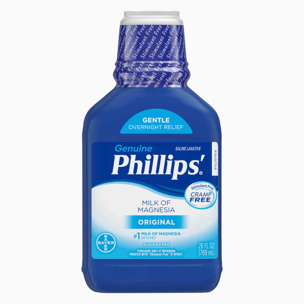 Phillips' Milk Of Magnesia Liquid Laxative, Fresh Mint, 26 Fl Oz 