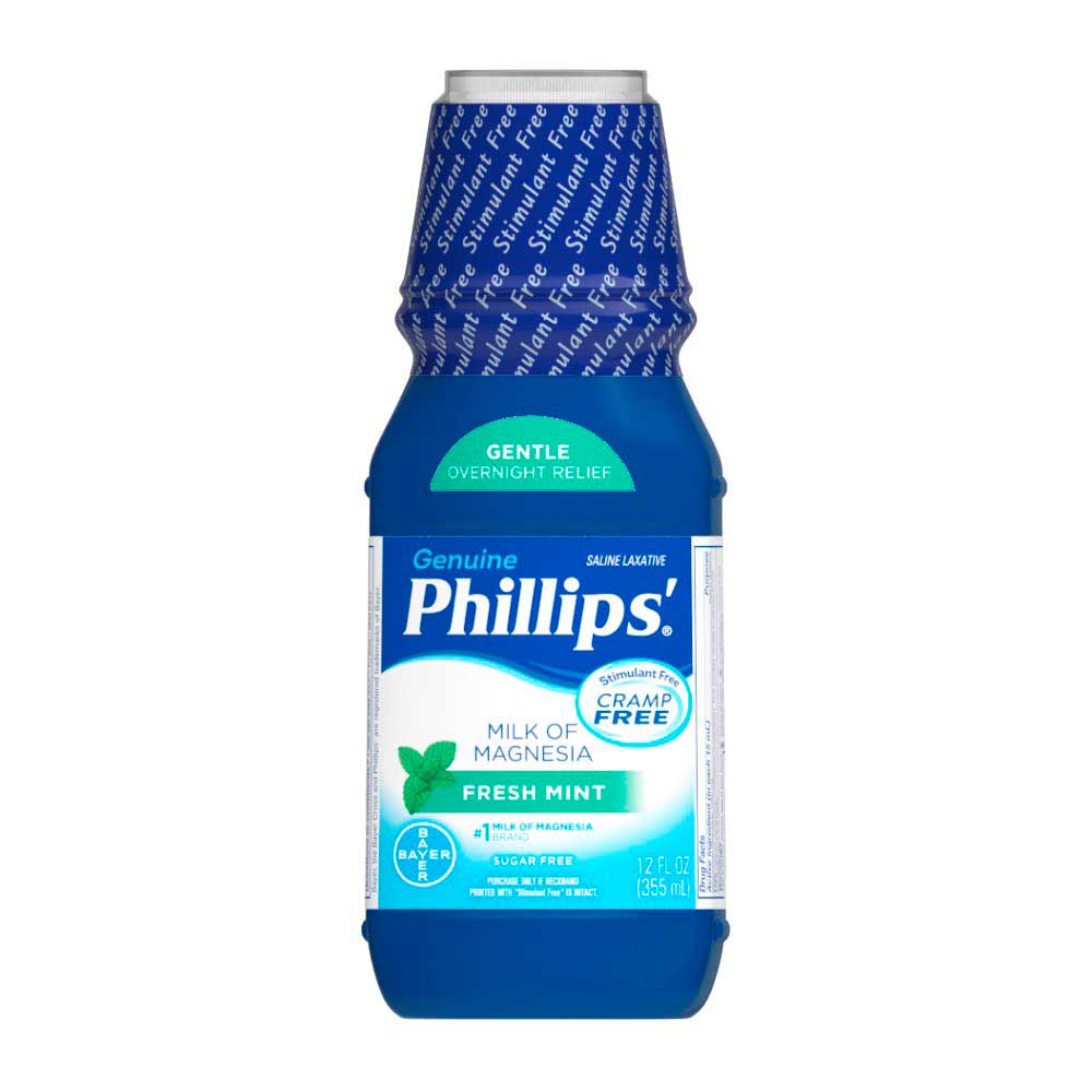 PHILLIPS MILK OF MAGNESIA LIQUID TRADITIONAL MINT FLAVOUR - 200ML