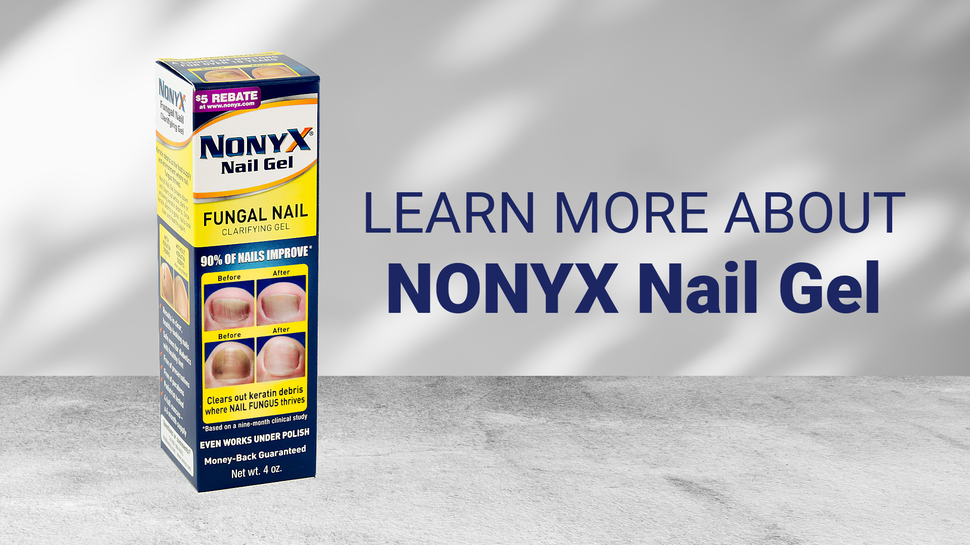 Nonyx Nail Gel Fungal Nail Clarifying Treatment 4 Oz | eBay