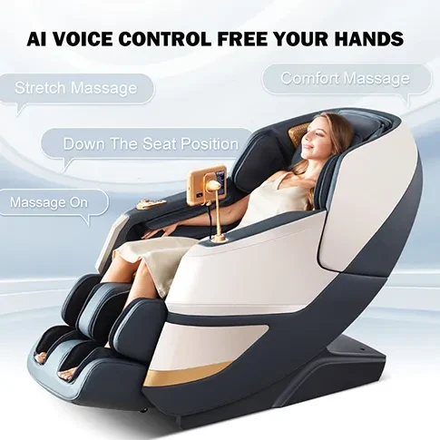 MassaMAX MT339 4D Massage Chair, Electric Extendable Footrest, Zero  Gravity, With Touch Screen, Quick Access Buttons