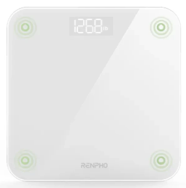 Renpho BG260R Highly Accurate Body Weight Scale, 400 lb, Gradient-Blue