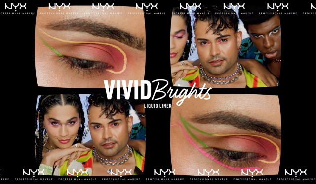 NYX Professional Makeup Vivid Me Liner, Eyeliner, Had Smear-Resistant At Liquid Brights Yellow