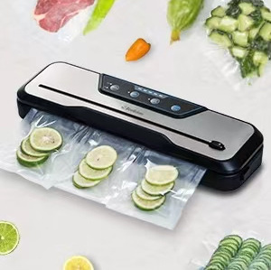 Vacuum Sealer Machine, Beelicious® 85KPA Fully Automatic 8-IN-1 Food Sealer  with Bags Storage, Build-in Cutter, Moist Mode and Air Suction Hose, Digital Countdown