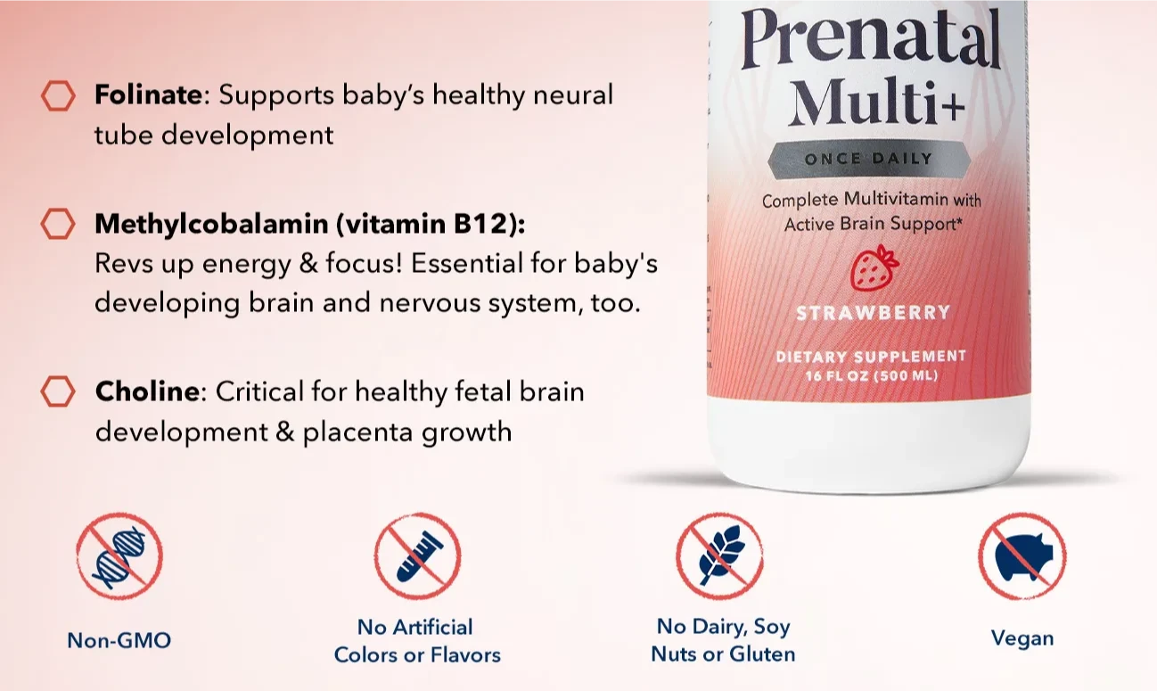 Best Nest Wellness Mama Bird Prenatal DHA Vitamin, Triglyceride Fish Oil,  Supports Baby's Brain & Ey…See more Best Nest Wellness Mama Bird Prenatal