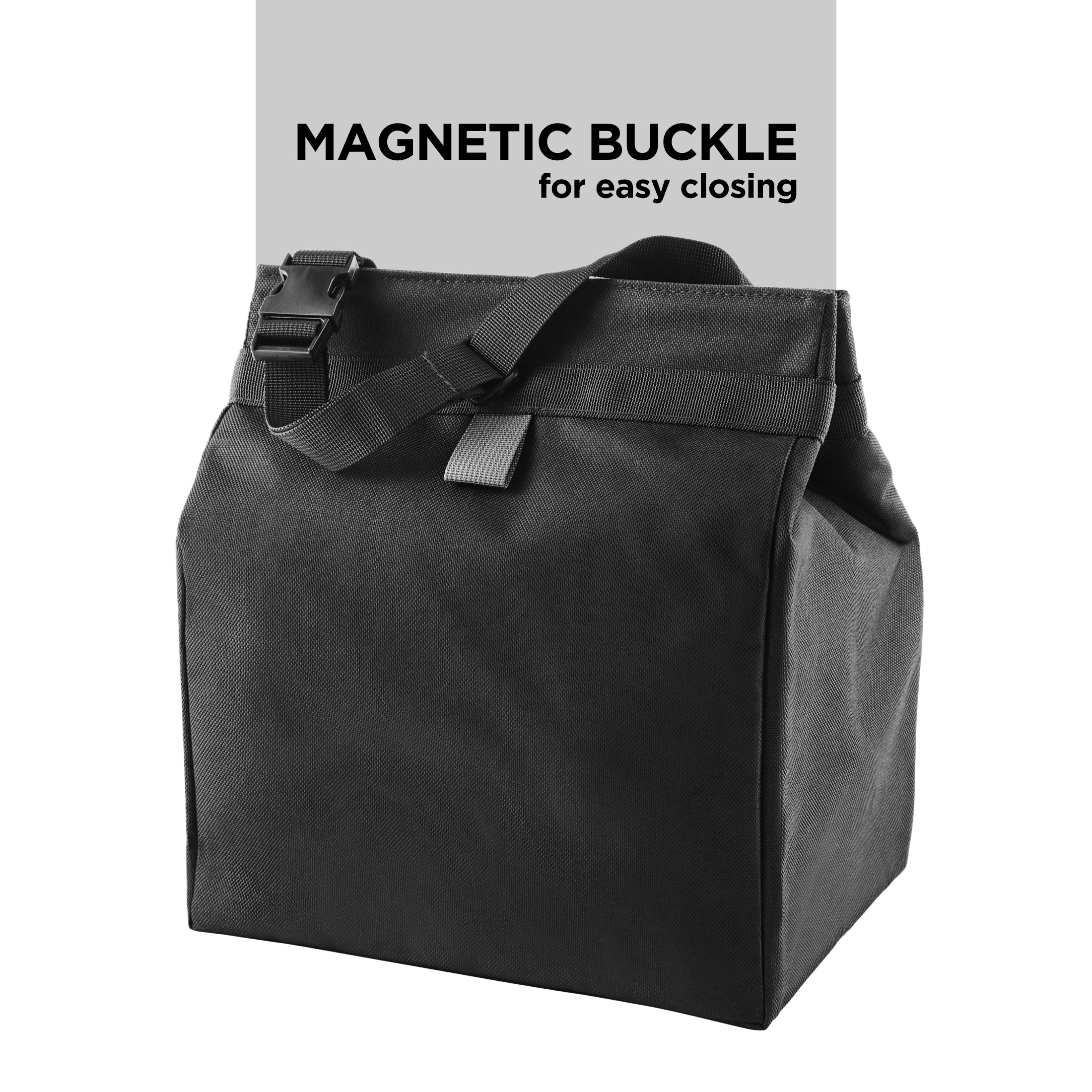 Auto Drive Black Premium Storage Bag Universal Fit On Car&Vehicle's Seatback 1 Pack, L10 inchx W7 inchx H12 inch, Size: 10 inch x 7 inch x 12 inch