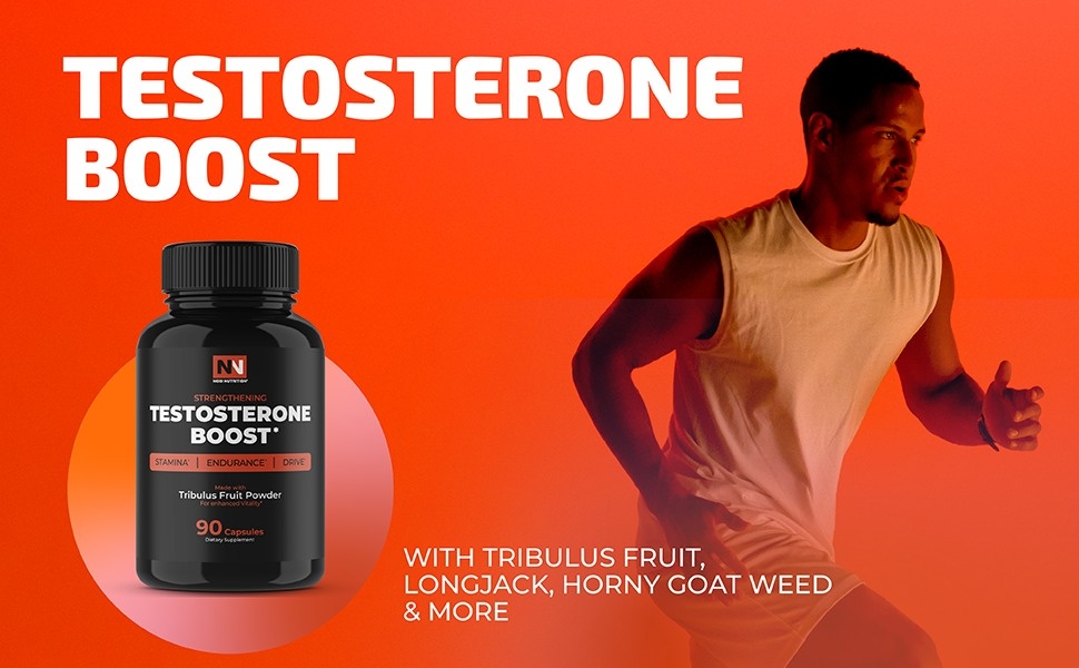 Nobi Nutrition Premium Testosterone Booster for Men 90 Capsules