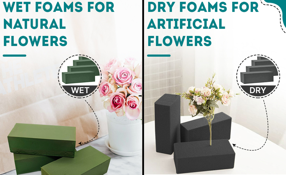 Grey Foam Blocks For Artificial Wet Bricks Foam For Flower Decoration For  Flower Arrangements From Bdhome, $18.94