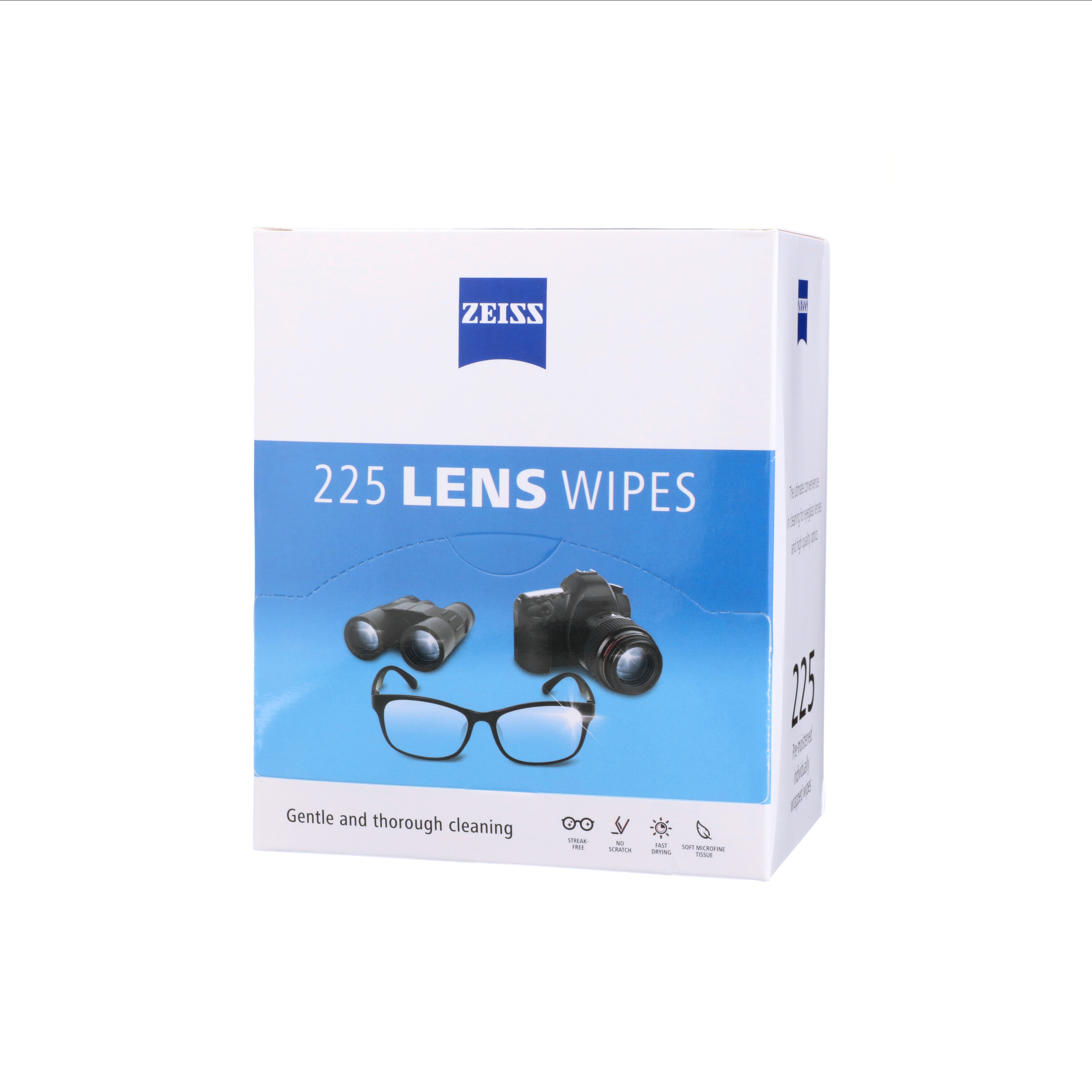 Zeiss Lens Wipes, Pre-Moistened Eye Glass Cleaner Wipes, 100 Count