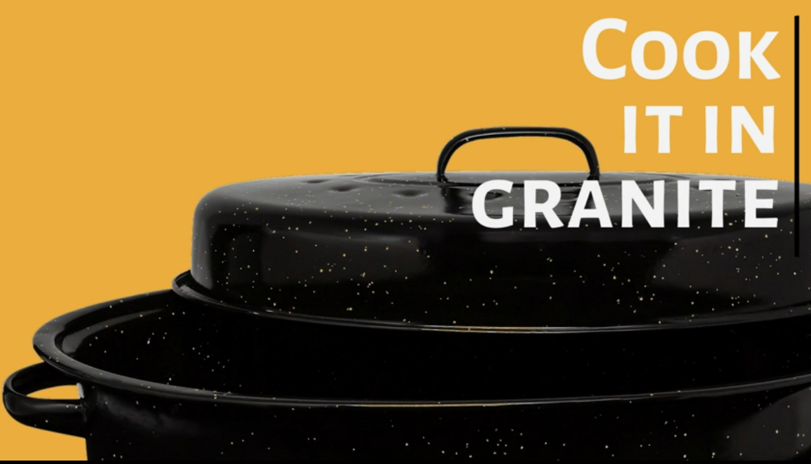 enamel-oval-roasting-pan-with-lid – A G Hendy & Co Homestore