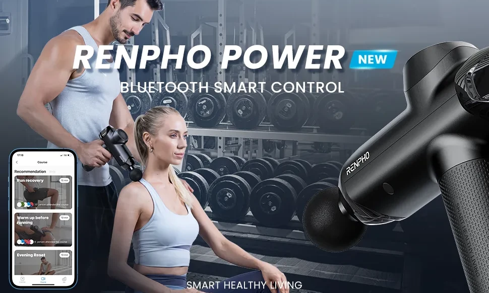 RENPHO Thermacool Massage Gun Deep Tissue with Heat and Cold Head, Gifts,  Handheld Muscle Massager G…See more RENPHO Thermacool Massage Gun Deep