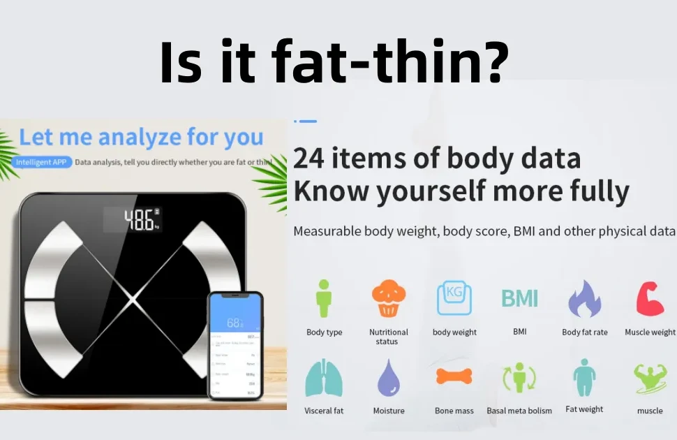 Kainkript scale for body weight: body fat scale BMI scale bathroom scale  for heart rate water muscle accurate large LCD body composition scale APP  analyzer fat measurement device 400lb bluetooth scale