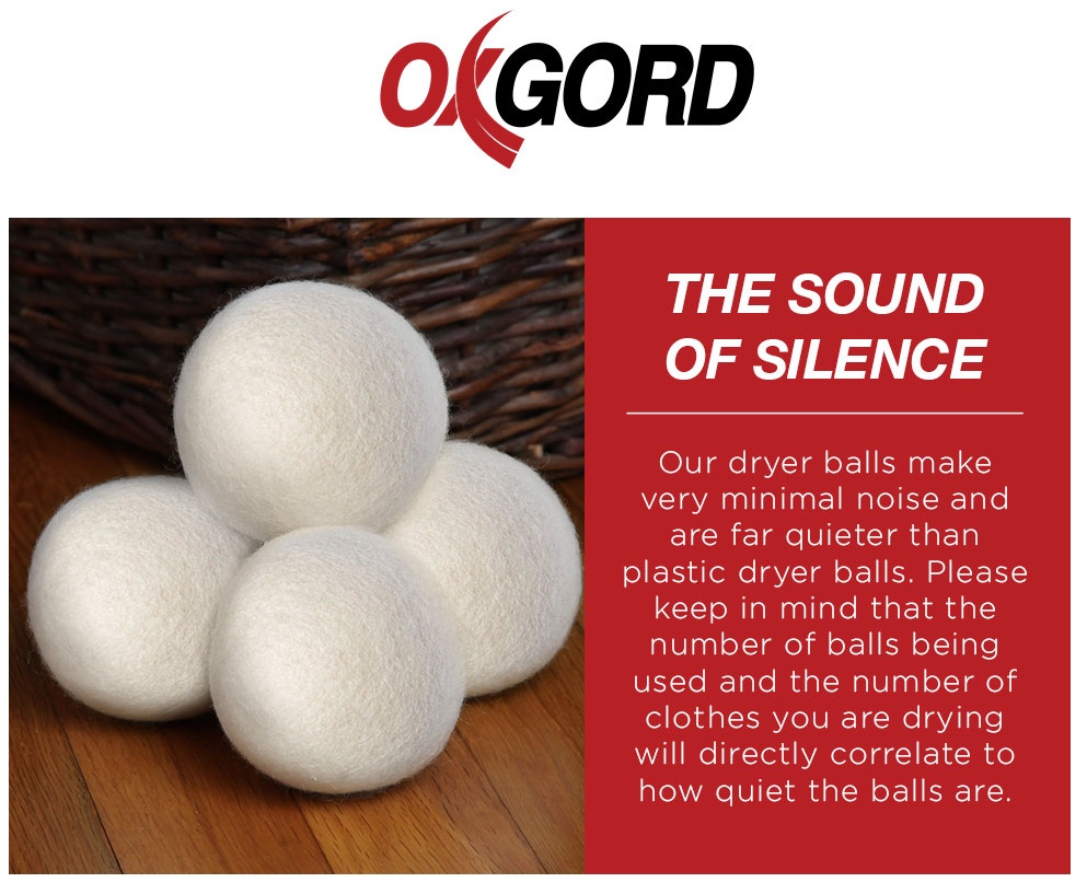 Wool Dryer Balls Set of 6 –