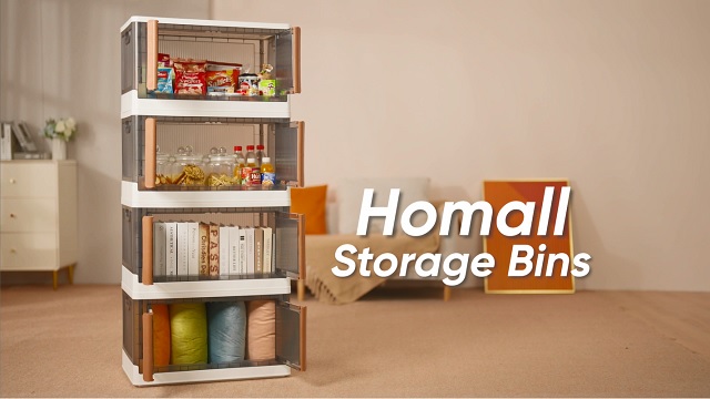 27/56L Closet Organizers Dorm Room Storage Stackable Closet Box Save  Space+Wheel