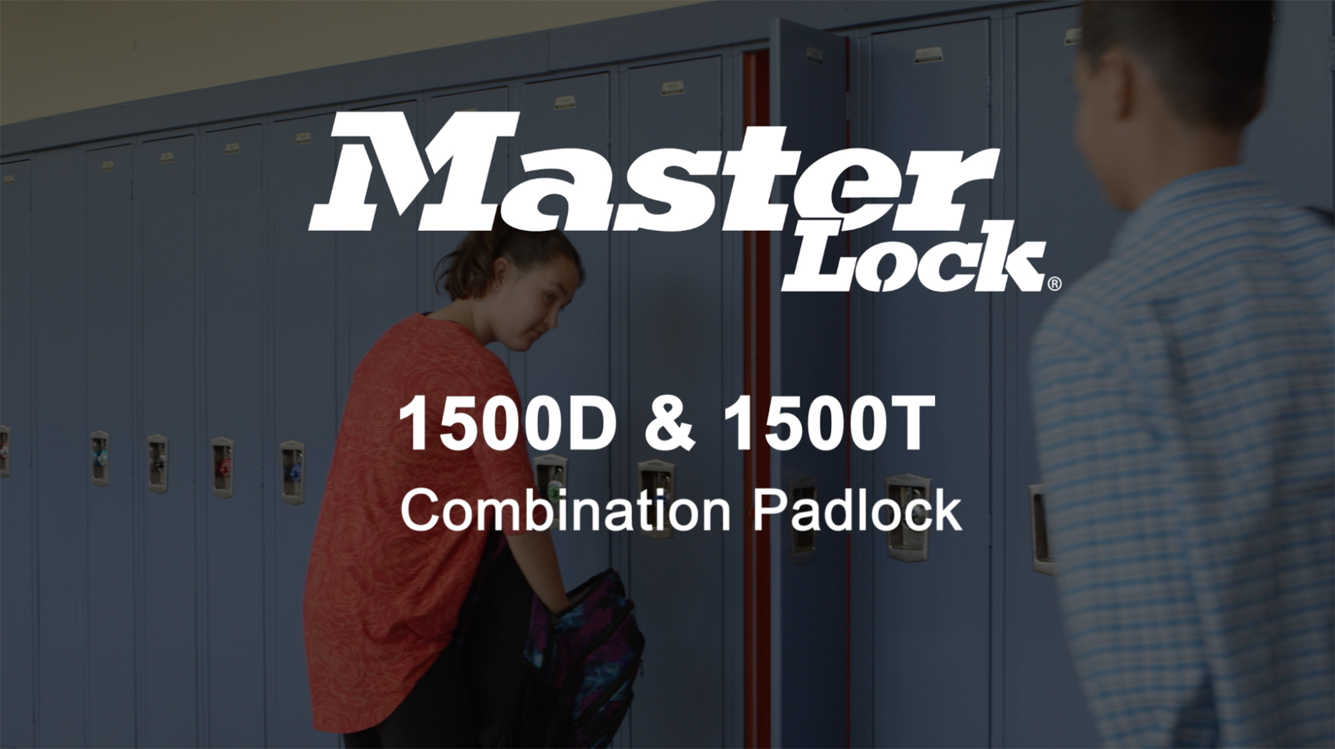 Master Lock Aluminum 48 mm (1-7/8 in) Combination Lock, 19 mm (3/4 in)  shackle