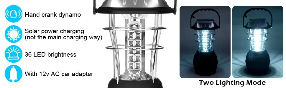 AGPtEK 10.04'' Solar Powered Integrated LED Outdoor Lantern & Reviews