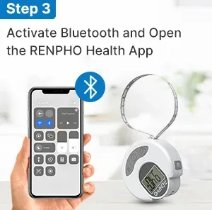 RENPHO Smart Tape Measure with App, Bluetooth Body Measuring Tape for Body  Circumference Monitoring, Mother-to-Be, Bodybuilder 