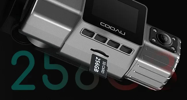 COOAU Dual Dashcam Auto Vorne und Hinten 1080P FHD Autokamera mit