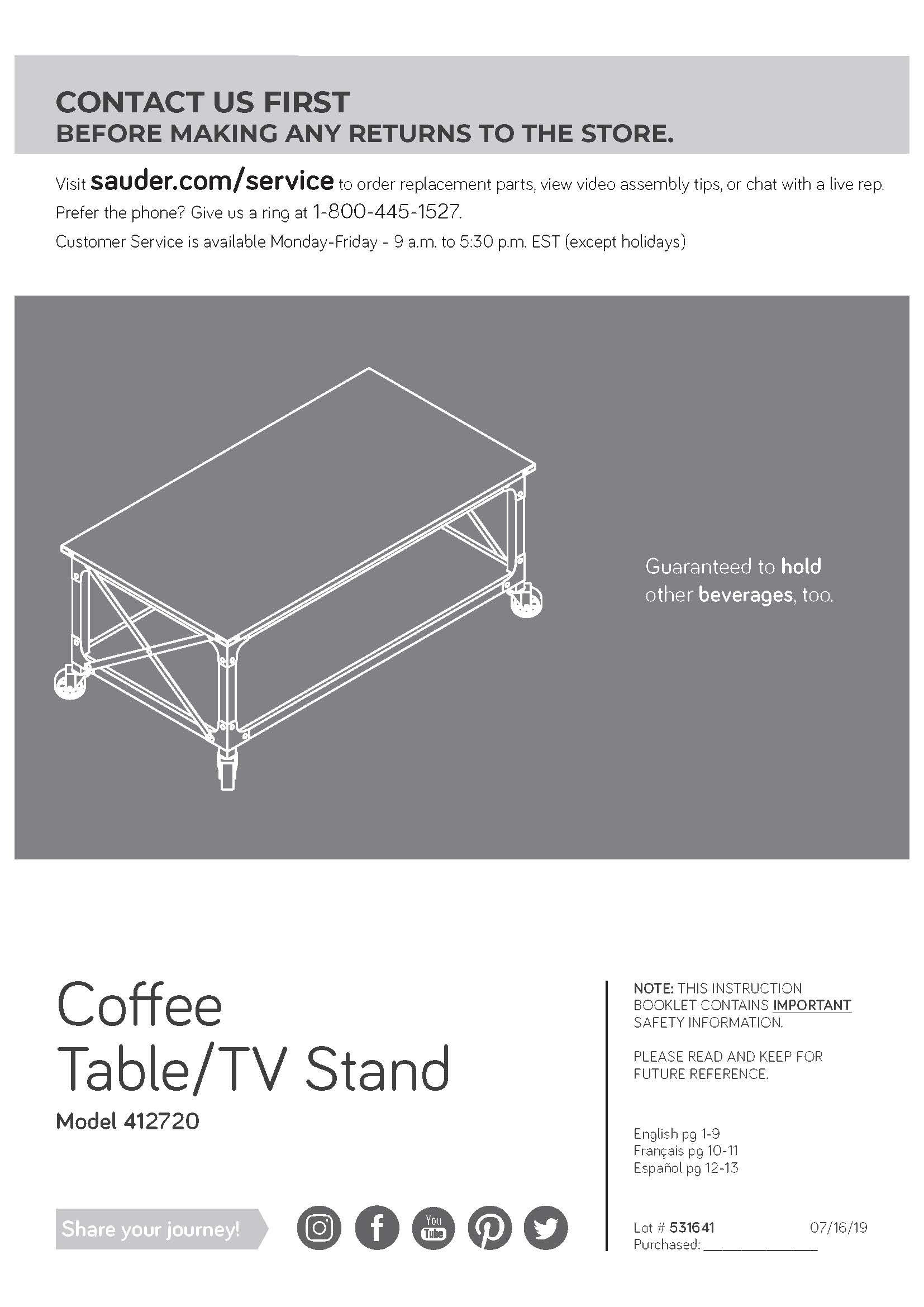 Product Of The Week A Hi Tech Coffee Table With Built In