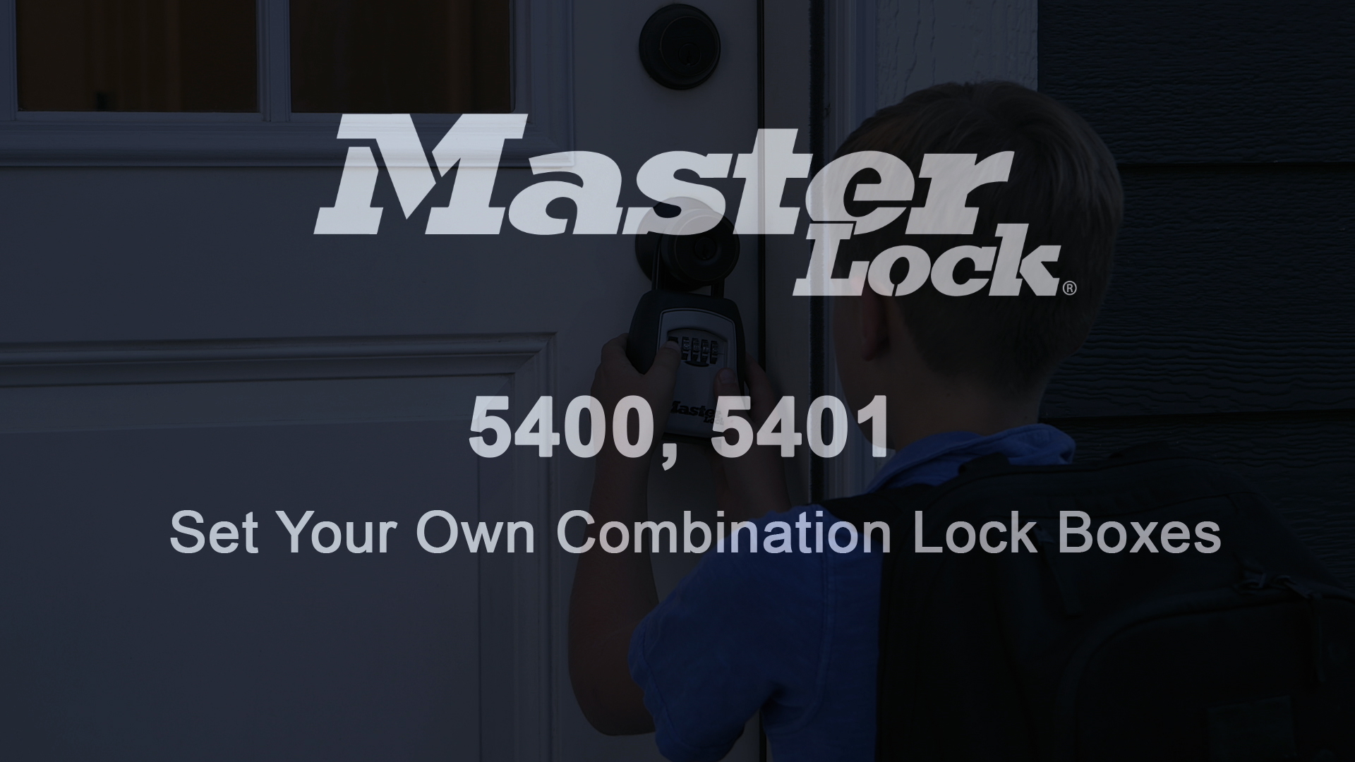 Master Lock Portable Lock Box 5400D, Set Your Own 4-Digit Combination ...