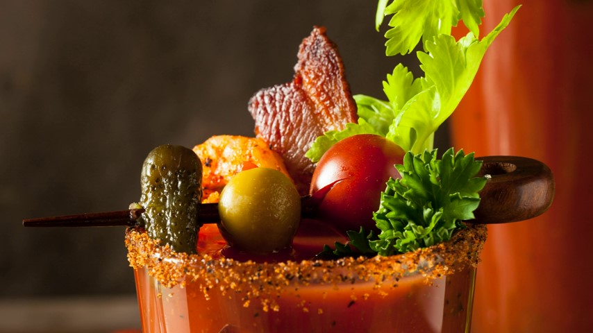 Dill Pickle Bloody Marys