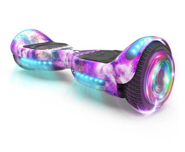 Hoverstar Flash Wheel Hoverboard 6.5 In., Bluetooth Speaker with LED Light, Self Balancing Wheel, Electric Scooter, Unicorn - image 2 of 8