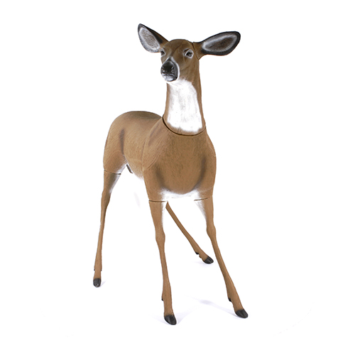 3-D Blow Molded HDPE Plastic Deer Decoy with Ultra-Realistic Detail Durable