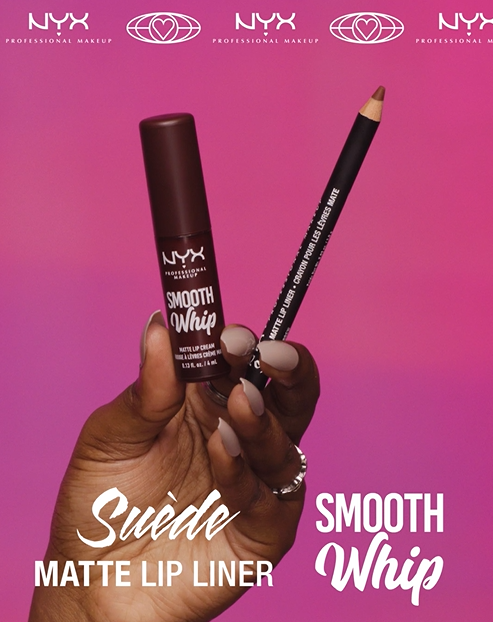 NYX Professional Lipstick, Lip Creme Smooth Liquid Makeup Lasting Cherry Matte Cream, Whip Long