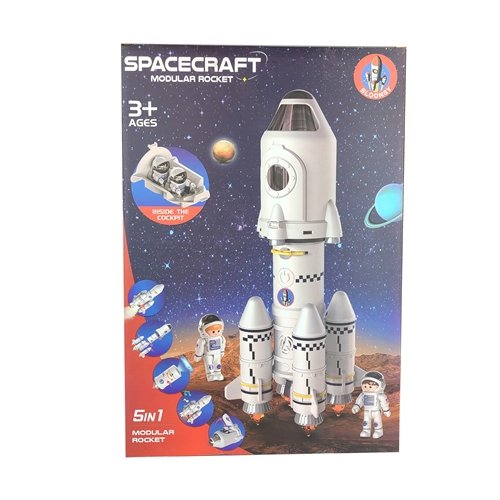 BLOONSY Rocket Ship Toys for Kids | Space Shuttle Toys Model with Astronaut  Figure | Space Toys for Kids 3 5 8 10 Years Old