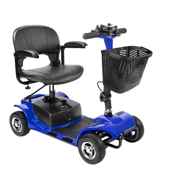 Furgle 4 Wheels Mobility Scooter, Electric Powered Wheelchair Device ...