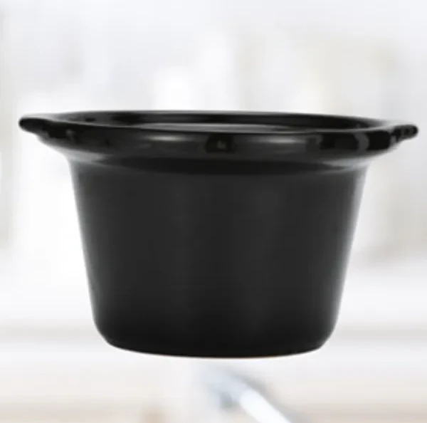 Sunvivi Dual Pot Slow Cooker, 2 Pot Small Mini Crock Buffet Server and  Warmer, Upgraded Oval Ceramic Double Pot Buffet Food Warmer Adjustable Temp