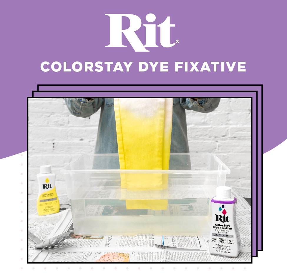 Rit Colorstay Dye Fixative - Does it Make a Difference when Dyeing Cotton?  
