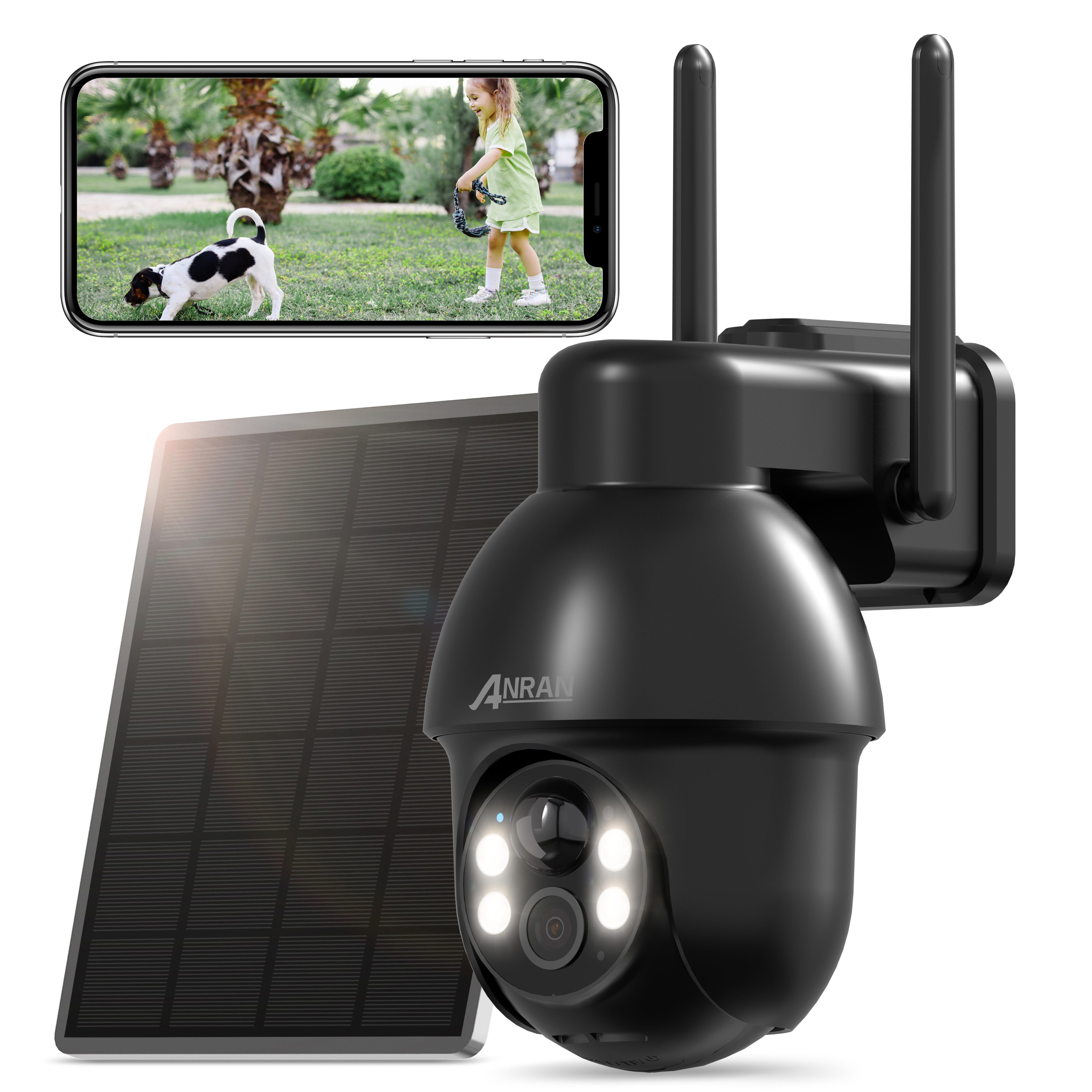 ANRAN 2MP 5MP Camara Vigilancia Wifi Security Protection 2K WIFI Camera  Bluetooth-connect Auto Tracking Full Color Night Vision - AliExpress