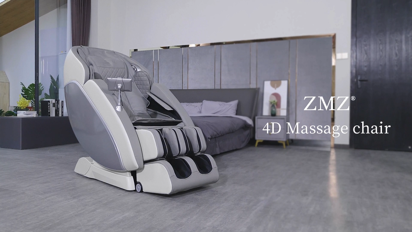 4D Massage Chair Zero Gravity Yoga Stretching Full Body SL Track Shiatsu  Smart Body Detection, Heating Funtion, All In One Box - Walmart.com