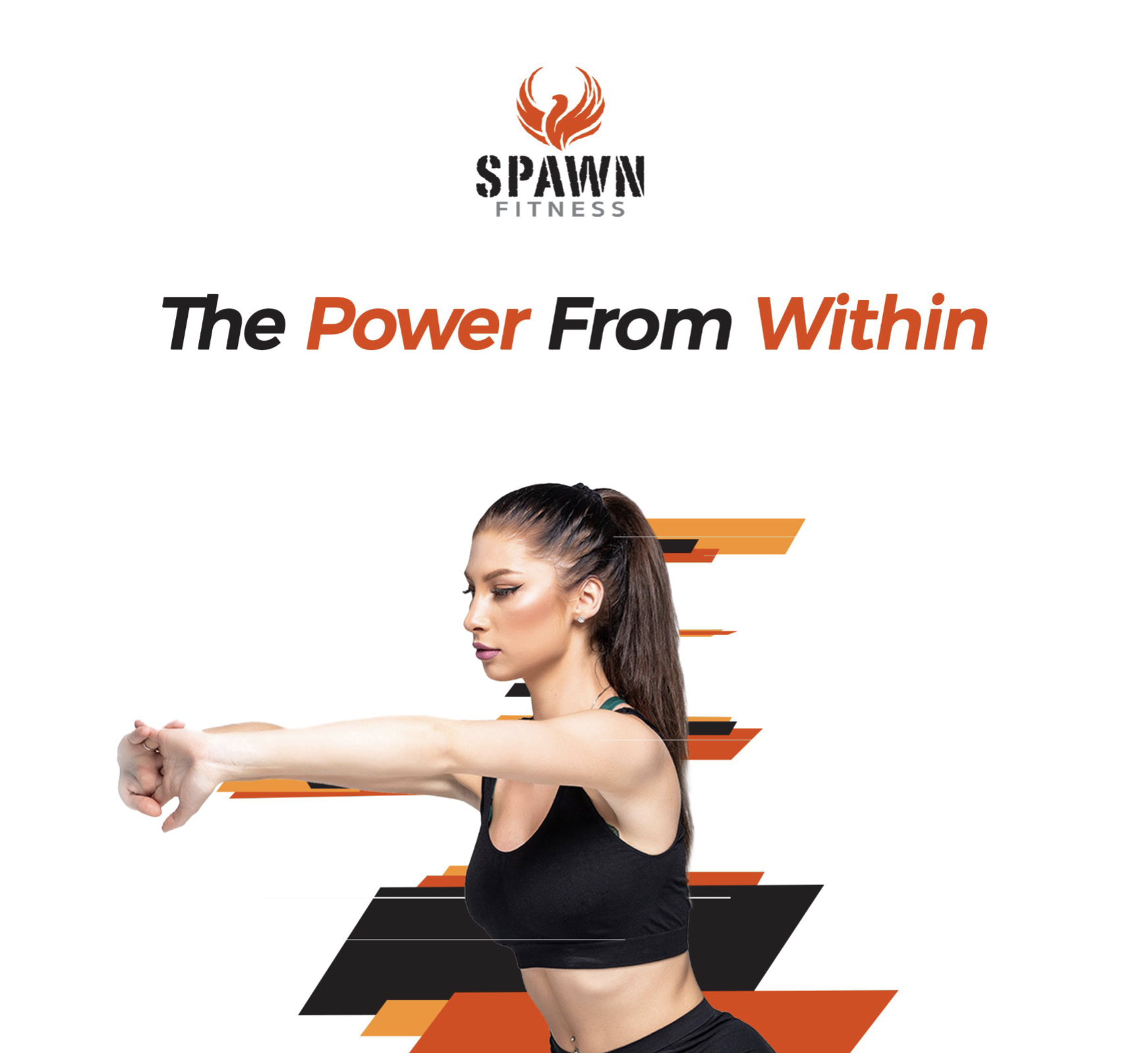 Spawn Fitness Fabric Resistance Bands Set of 3 with 5 Latex Exercise Workout  Bands 