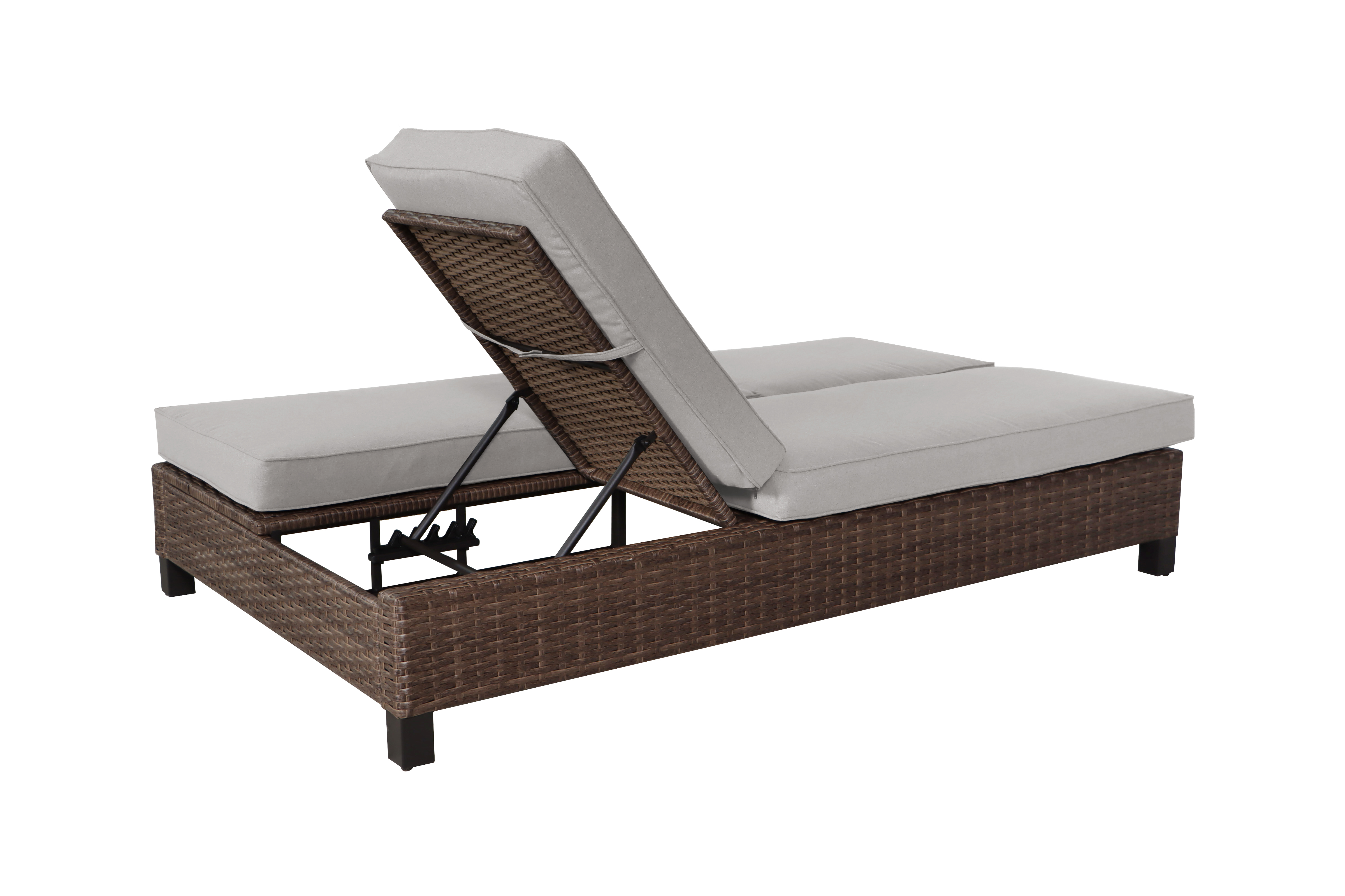 Luxe Pearl Beige Double Chaise, D2-92911