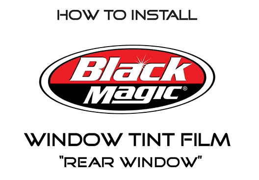 Blackmagic 20% VLT Insta-Cling Professional Window Tint Film - 1 Each