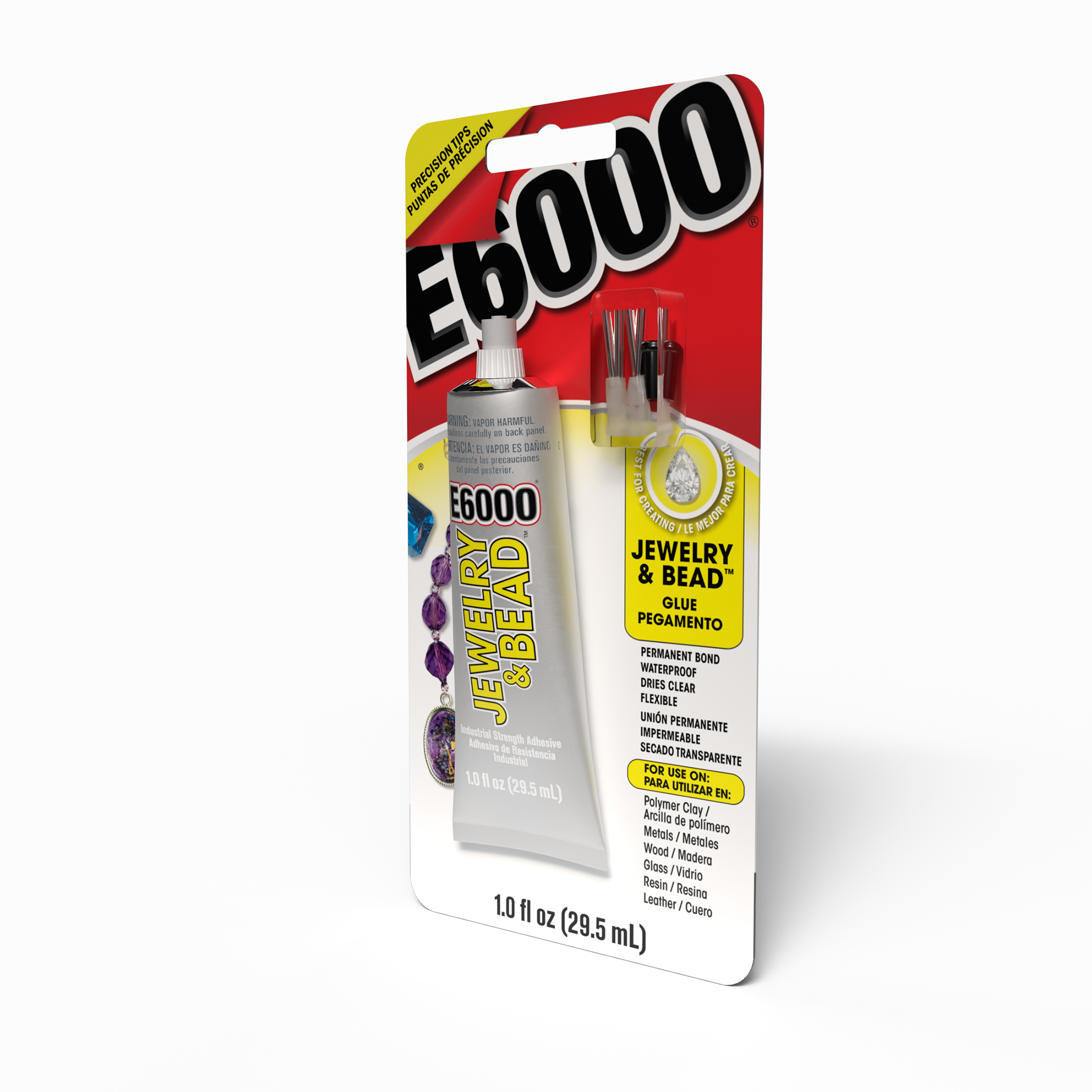 E-6000 Adhesive with Precision Tips - 076818310204