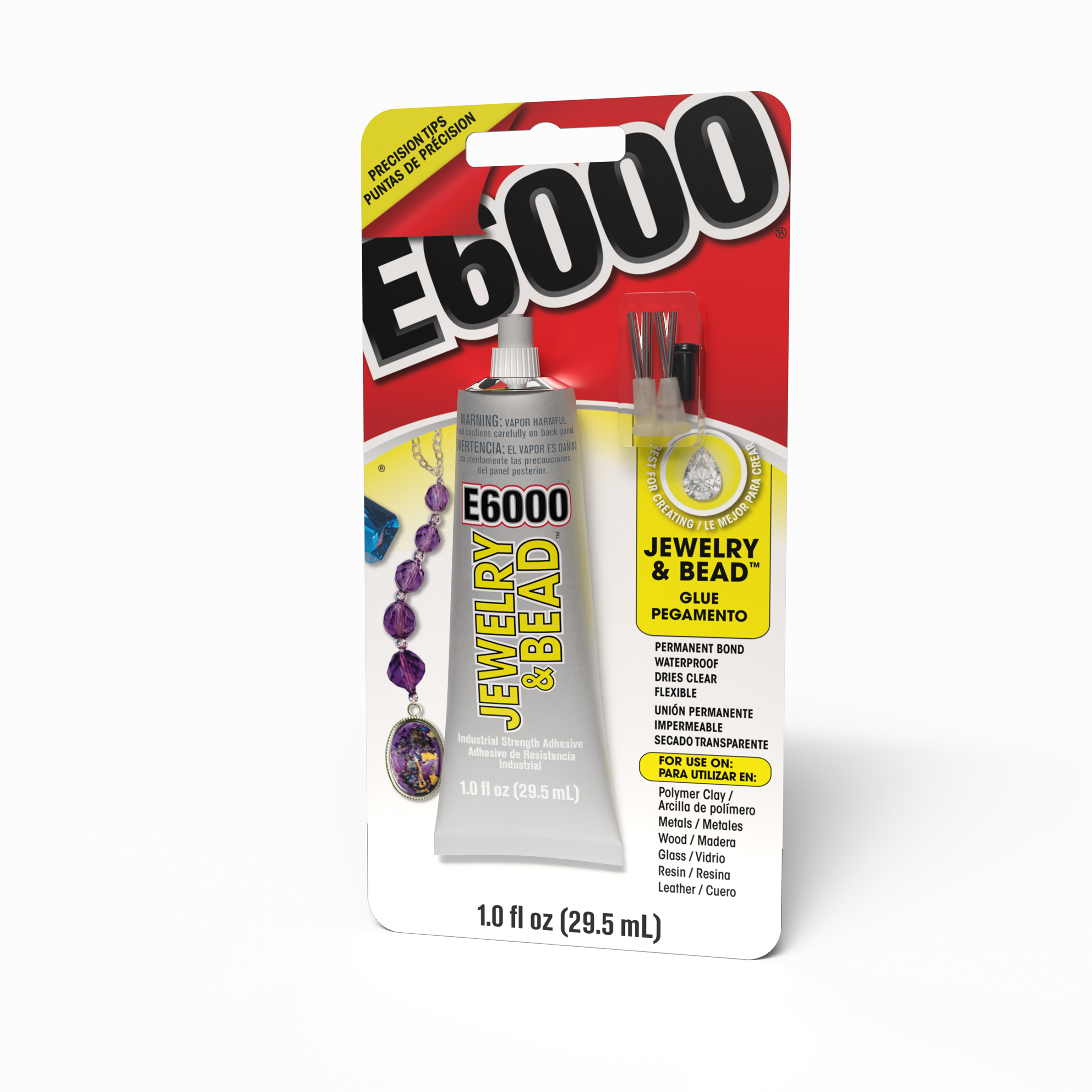 Adhesive, E6000® Plus. Sold per 1.9-fluid ounce tube. - Fire Mountain Gems  and Beads
