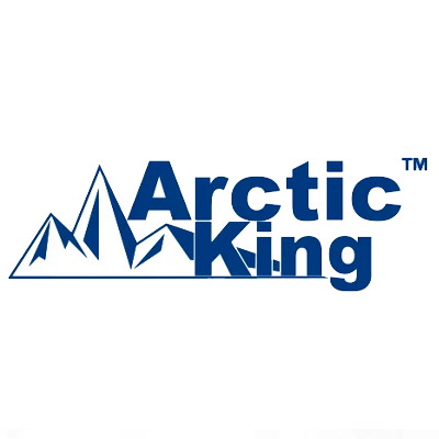 Arctic King 3.2 Cu ft Two Door Compact Refrigerator with Freezer, Stainless  Steel, E-star 