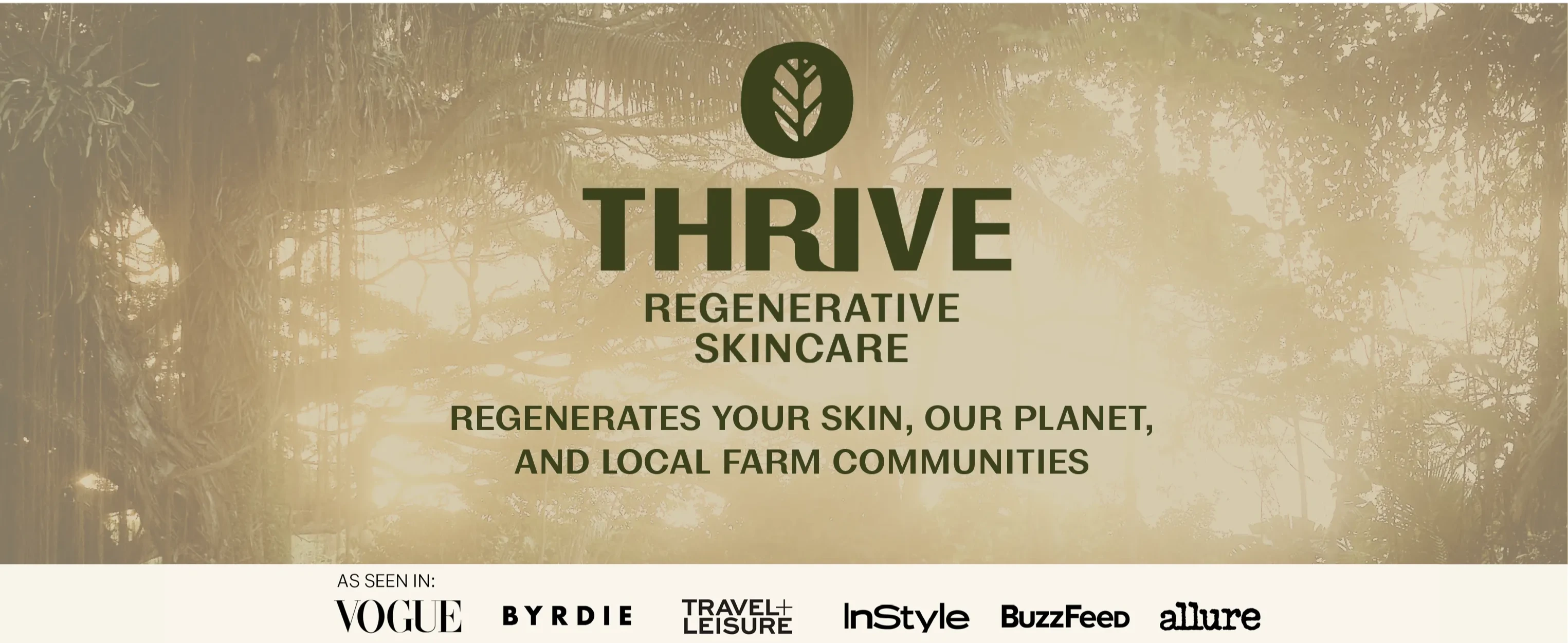 Thrive Regenerative Skincare  Powered By Regenerative Plants – Thrive  Natural Care