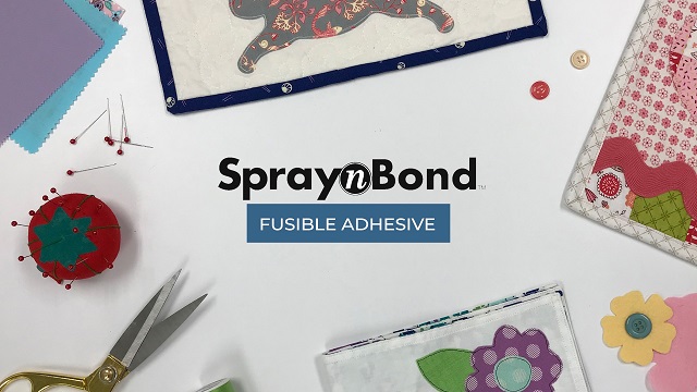 SpraynBond Fusible Adhesive Fabric Spray –