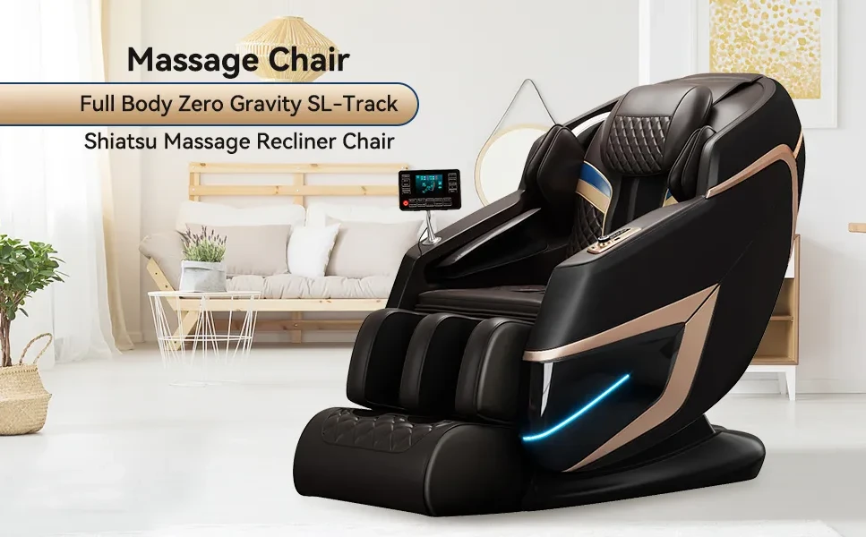 Upgo 2024 4D Massage Chair with Voice Control, 57