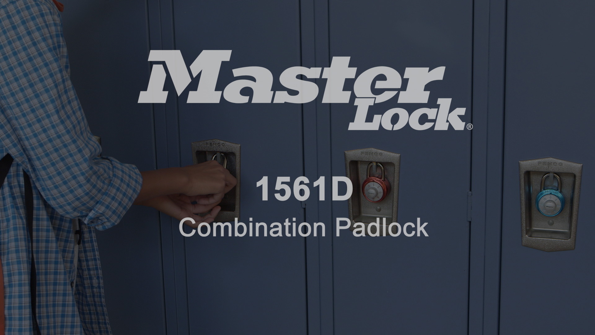 Master Lock® Combination Padlock With 3/4 Shackle, No Control Key Access -  Pkg Qty 5