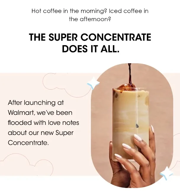 Classic Coffee  Super Concentrate – Pop & Bottle