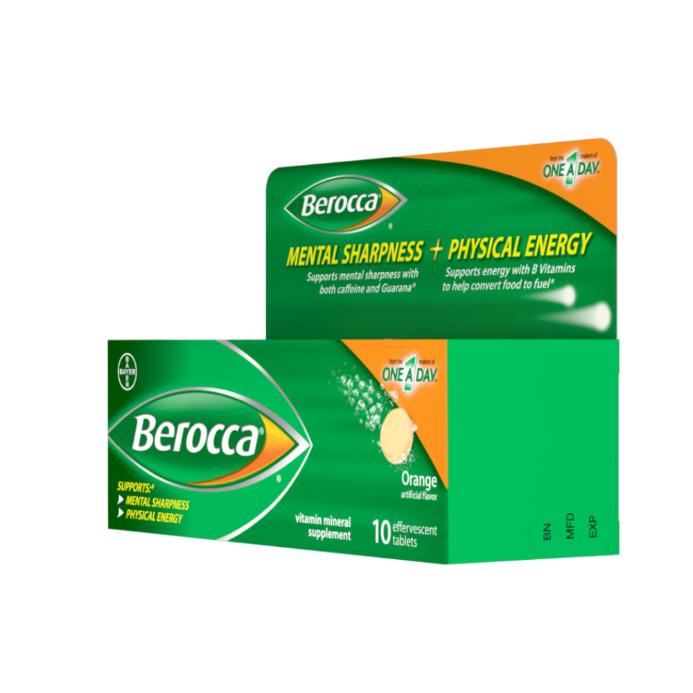 Berocca Performance Dietary Supplement with Vitamins, Calcium & Magnes —  Latinafy