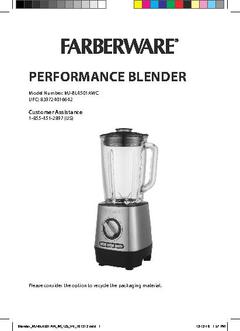 Farberware Performance Blender - Walmart.com - Walmart.com