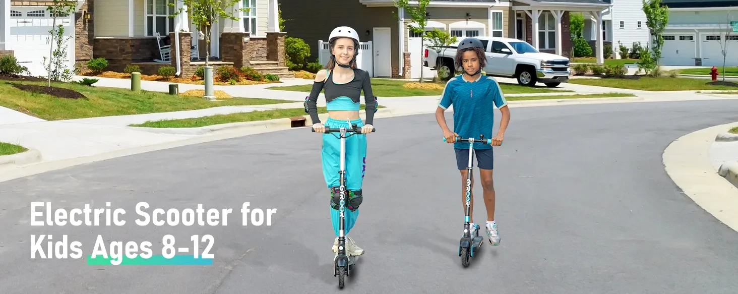 Gyroor H40 Electric Scooter for Kids with LED Display – GYROOR