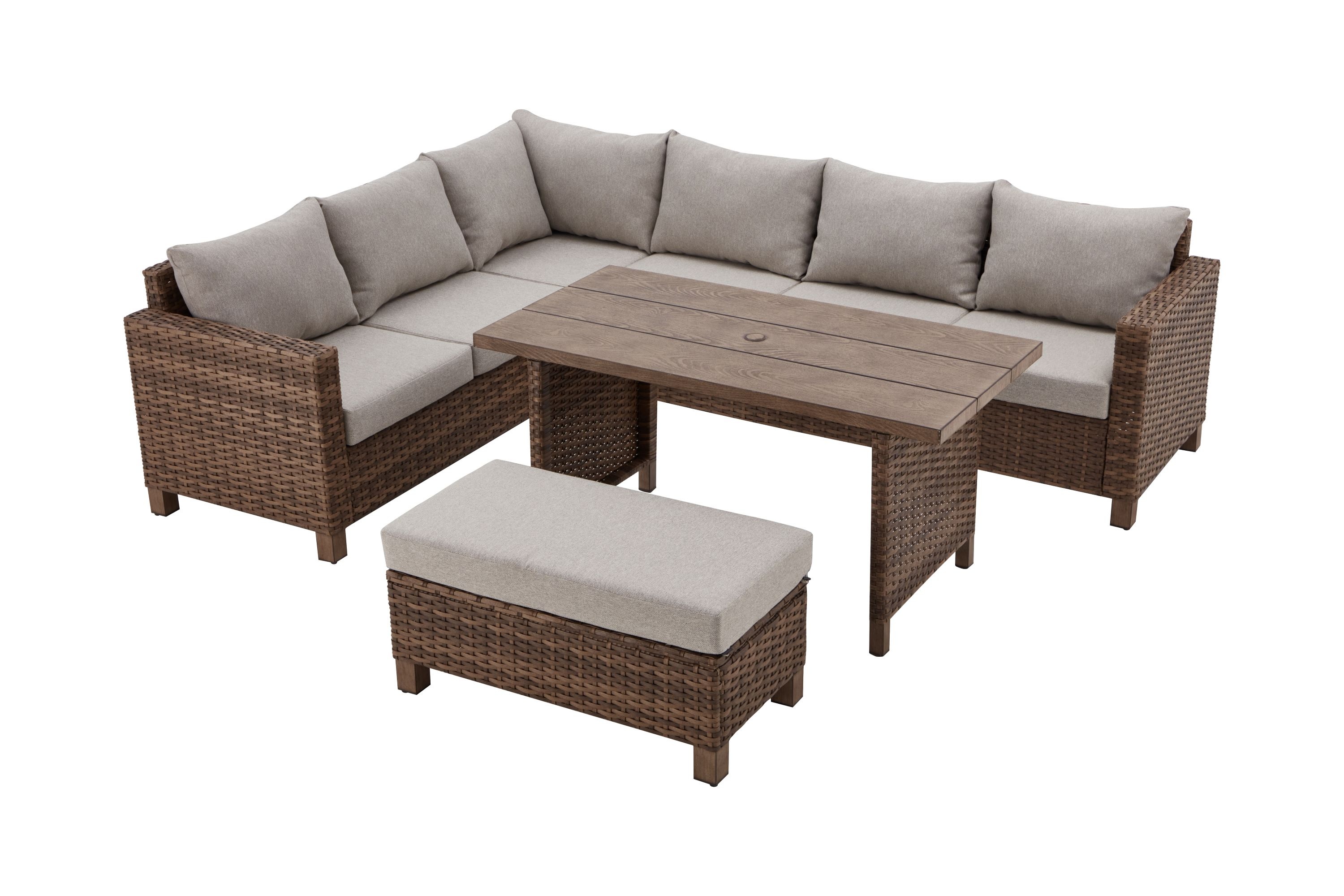 Better homes and gardens best sale brookbury sectional dining set